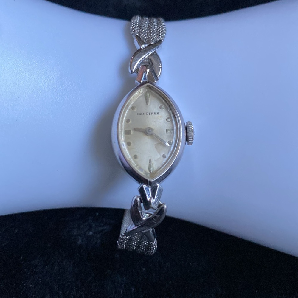 Elegant Longines Vntg Coctail 10k GF Manualwind Ladies Wristwatch. Runs!